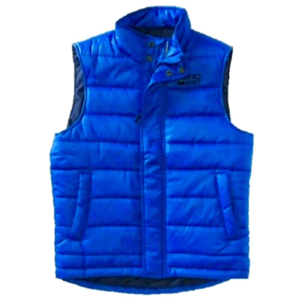 Aeropostale Puffer Vest Jacket Authentic Brand Ninteen Eighty Seven Full Zip